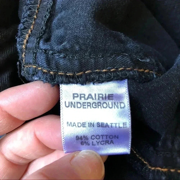 Prairie Underground Girdle Capri Jeans  Size 28 SM - Picture 10 of 16